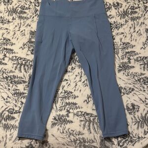 Athleta Slate Blue 7/8 Leggings